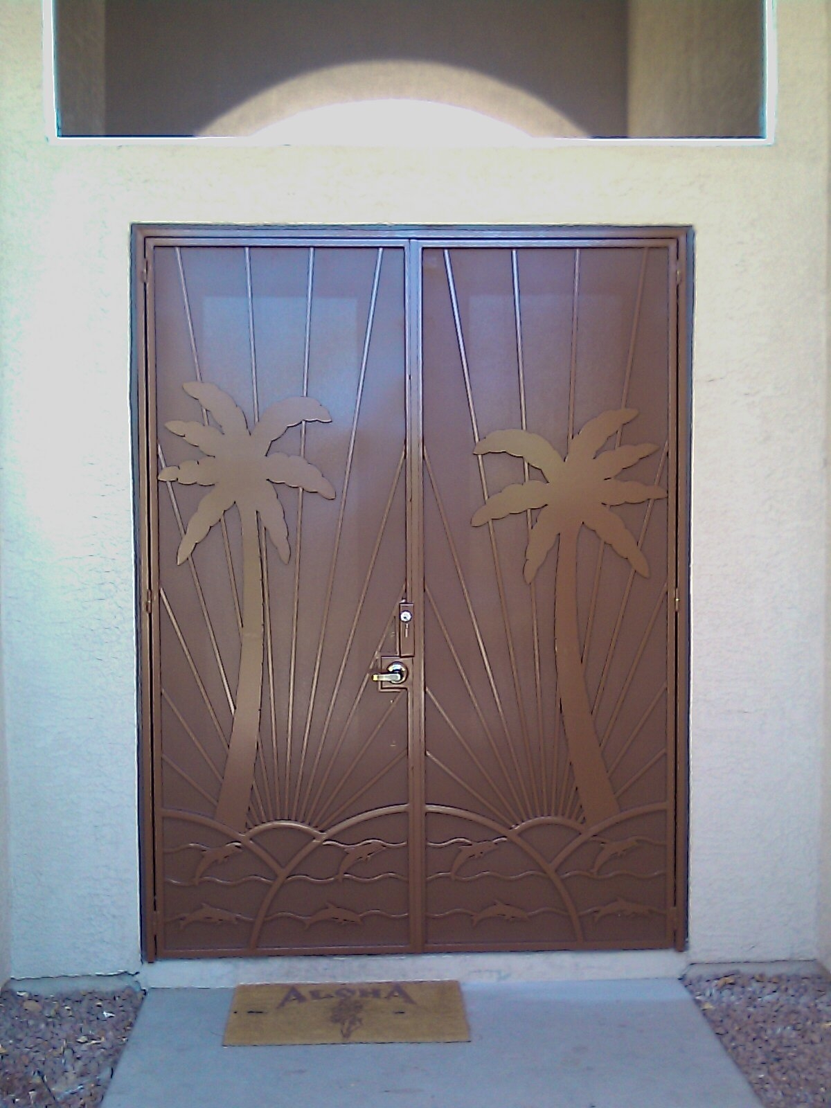 iron security doors