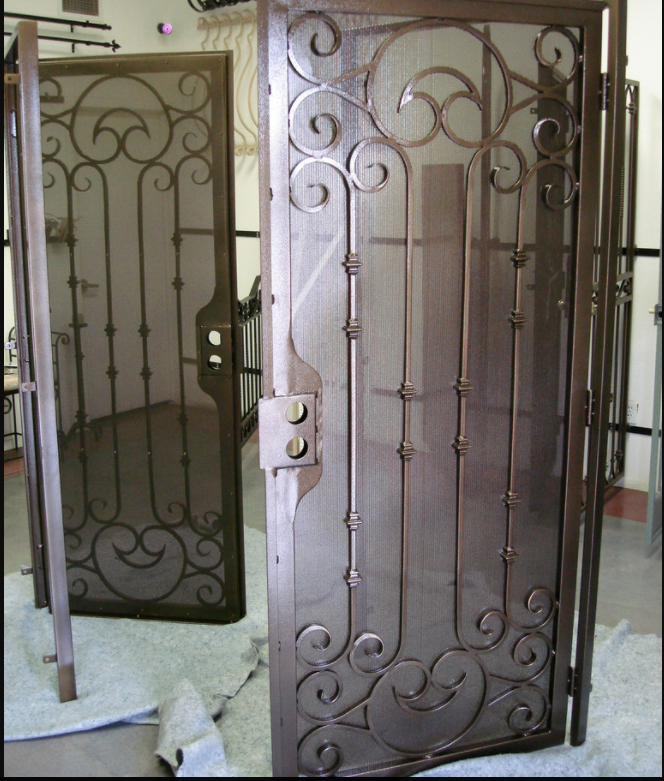 iron security doors by ar iron in las vegas