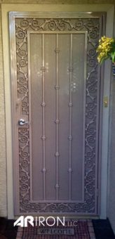 baroque victorian iron security door