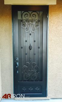 iron heart security door