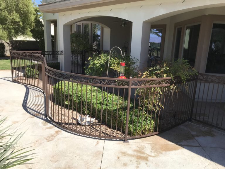 5 Design Principles for Fencing In Small Backyards with Iron Fencing