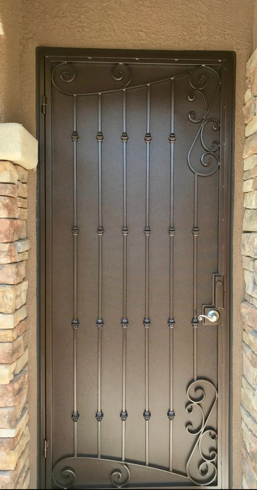 Custom Wrought Iron Security Doors | Serving Las Vegas & Henderson