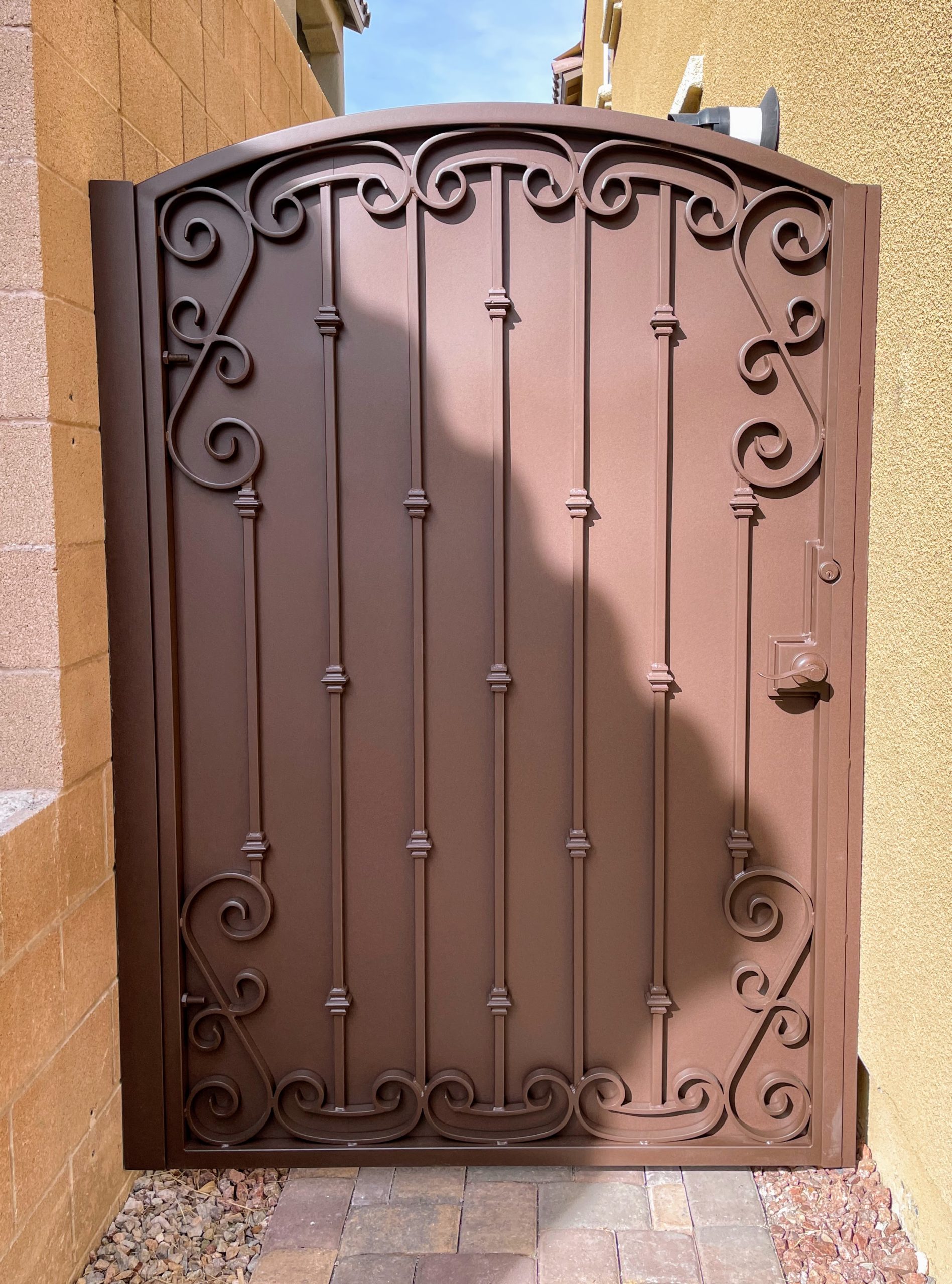 ornamental home side gate