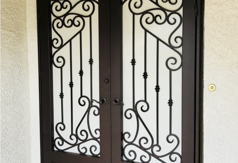 How Reinforcing Your Front Door with an Iron Security Door Provides Safety